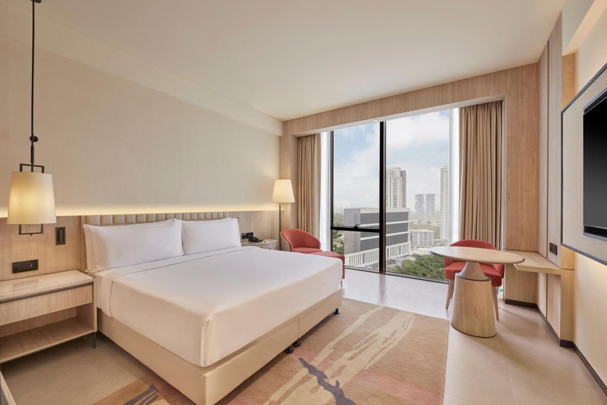 Hilton Gurugram Baani City Centre Gurgaon Exteriör bild