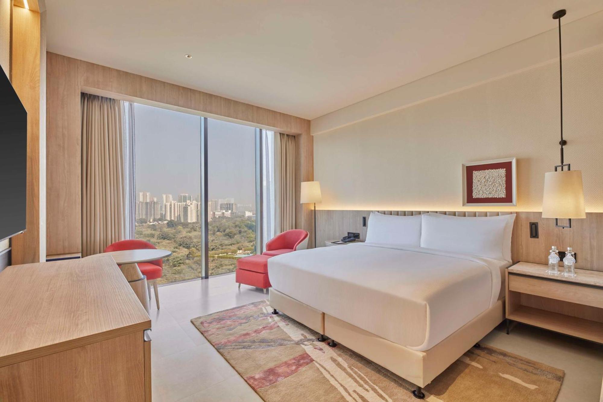 Hilton Gurugram Baani City Centre Gurgaon Exteriör bild